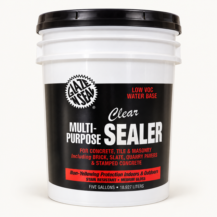 Glaze ’N Seal Multi-Purpose Clear Sealer — 5 Gal