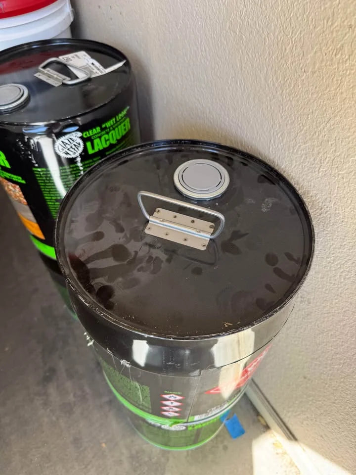 Actual inventory photo — Glaze ’N Seal Wet Look Lacquer Clear Sealer — 5 Gal — angle 4